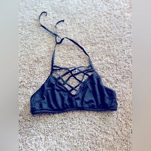 Mossimo black bikini top